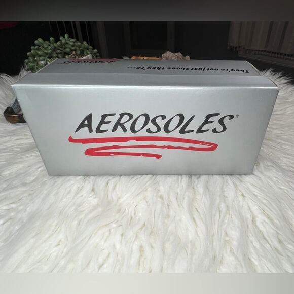 Aerosoles | Leather Sandals | Powetic | Black | Size 7.5 - Picture 10 of 10